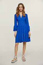 Load image into Gallery viewer, Royal Blue Jersey Tiered Dress