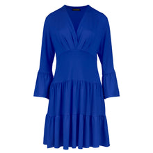 Load image into Gallery viewer, Royal Blue Jersey Tiered Dress