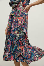 Load image into Gallery viewer, Print Ruffle Detail Wrap Dress