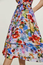 Load image into Gallery viewer, Floral Sleeveless Dress with Belt