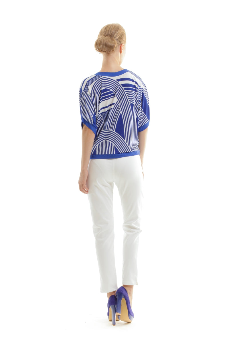 Classic Straight Pants white