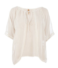 Load image into Gallery viewer, Sheer Boho Top Sand