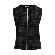 Load image into Gallery viewer, Tie Detail Vest in Black