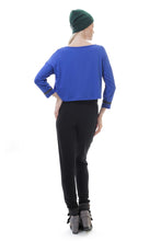Load image into Gallery viewer, 2-Young Crop Top Blue Royal