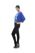 Load image into Gallery viewer, 2-Young Crop Top Blue Royal