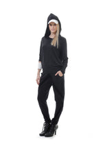 Load image into Gallery viewer, Hooded Long Sleeve Top