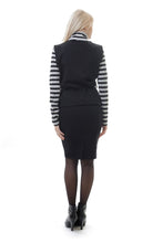 Load image into Gallery viewer, Tie Detail Vest in Black
