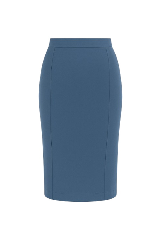 Stretch Pencil Skirt petrol