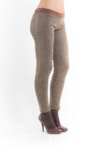 Load image into Gallery viewer, Lurex Leggings brown