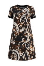 Load image into Gallery viewer, Allover Print A Line Dress