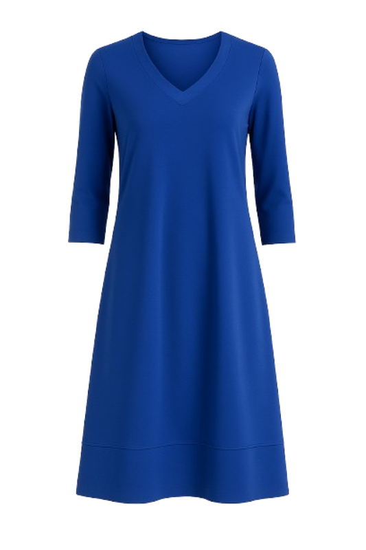 A Line V Neck Dress
