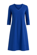 Load image into Gallery viewer, A Line V Neck Dress