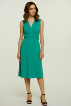 Load image into Gallery viewer, V Neck Dress with Sash