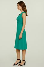 Load image into Gallery viewer, V Neck Dress with Sash