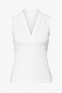 Women’s Sleeveless Jersey Top in Viscose Elastane