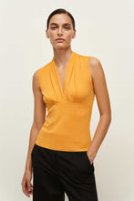 Load image into Gallery viewer, Burnt Orange Gathered Tank