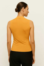 Load image into Gallery viewer, Burnt Orange Gathered Tank