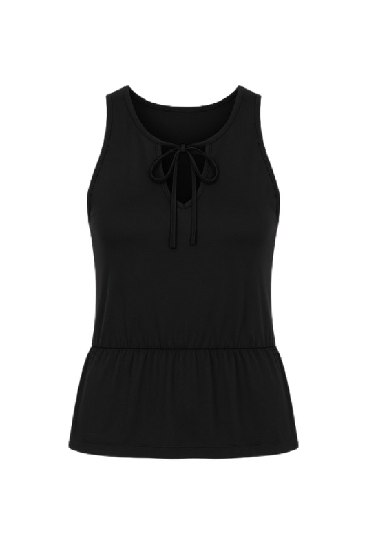 Sleeveless Tie Top