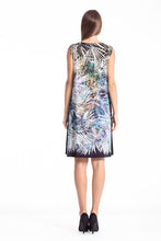 Load image into Gallery viewer, Pleat Detail Print Dress