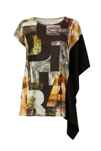 Load image into Gallery viewer, Asymmetric Print Tunic