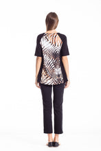 Load image into Gallery viewer, A Line Animal Print Top