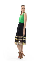Load image into Gallery viewer, Full Midi Skirt in Beige