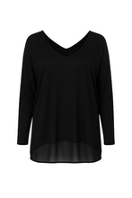 Load image into Gallery viewer, Batwing Sheer Detail Top