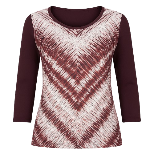 Straight Patterned Top