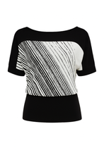 Load image into Gallery viewer, Short Sleeve Top in Black