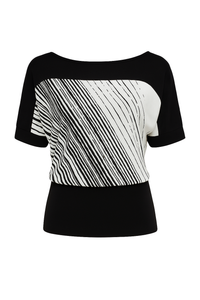 Short Sleeve Top in Black
