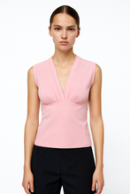 Load image into Gallery viewer, Pink Jersey Top in Micromodal with Elastane