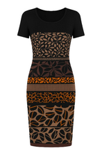 Load image into Gallery viewer, Short Sleeve Print Dress