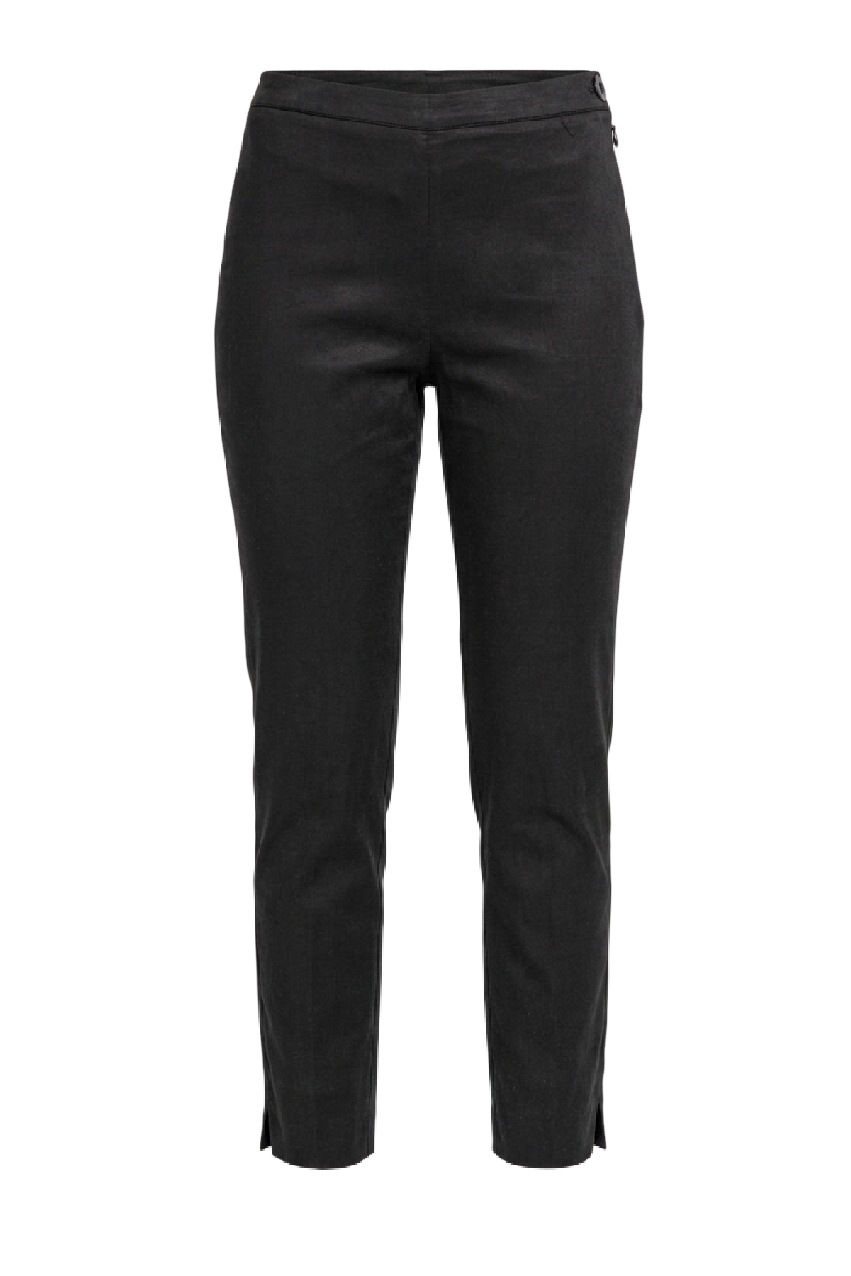 Slim Fit Black Pants Conquista Fashion