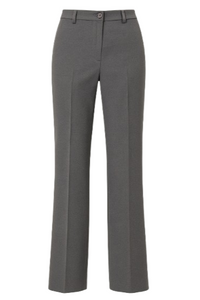 Classic Straight Trousers Grey