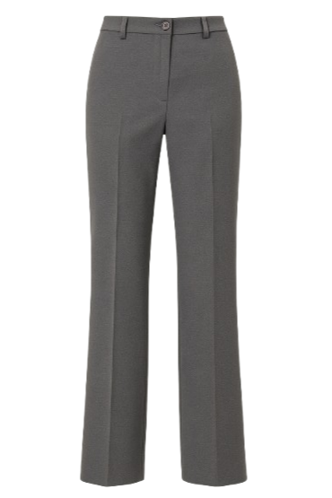 Classic Straight Trousers Grey