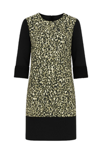 Straight Animal Print Dress