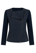 Load image into Gallery viewer, Striped Knit Jacket