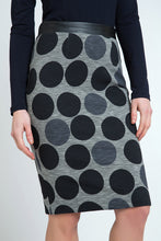 Load image into Gallery viewer, Polka Dot Pencil Skirt