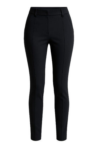 Black Mid Rise Jeggings