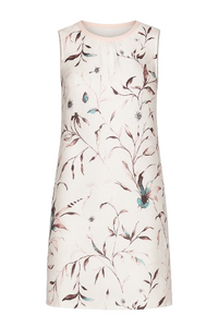 A Line Sleeveless Satin Dress