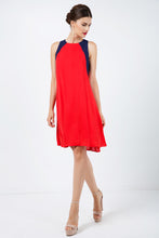 Load image into Gallery viewer, Sleeveless A Line Red Dress