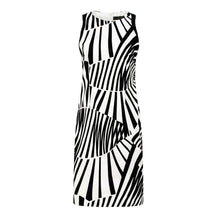 Load image into Gallery viewer, Fitted Sleeveless Print Dress