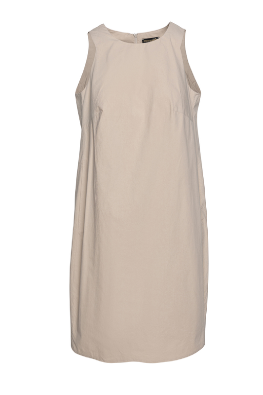 Sand Colour Cotton Sack Dress