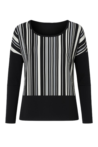 Striped Long Sleeve Top
