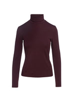 Load image into Gallery viewer, Purple Turtle Neck Top By Conquista