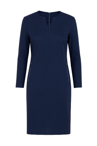 Blue Sack Dress by Conquista