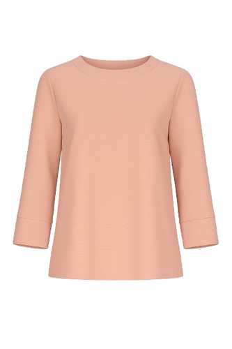 Boat Neck Top by Conquista Fashion