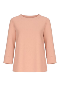 Boat Neck Top by Conquista Fashion