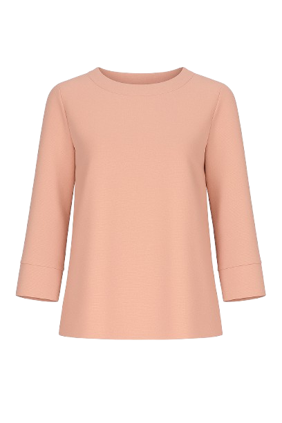 Boat Neck Top by Conquista Fashion
