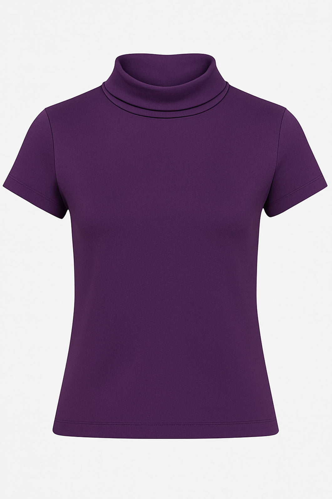 Short Sleeve Mauve Top